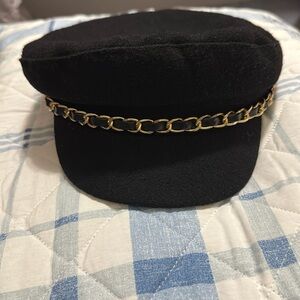 Zara accessories black  hat size M
